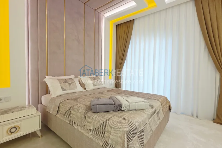 Kupuj  3+1 ultra-luksusowy apartament w centrum Mahmutlar - umeblowane, raty do 3 miesięcy 18 