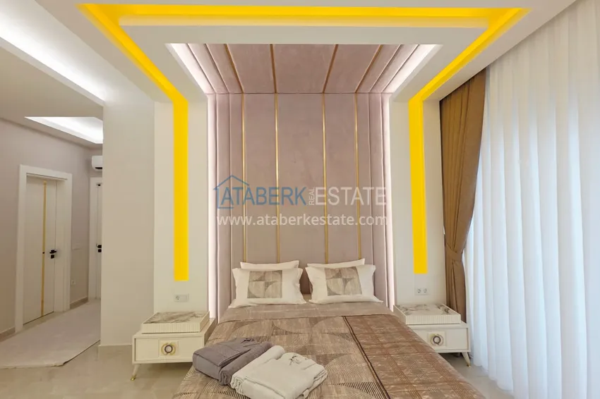 Kupuj  3+1 ultra-luksusowy apartament w centrum Mahmutlar - umeblowane, raty do 3 miesięcy 19 