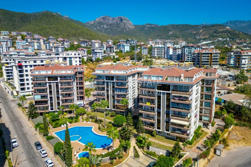 3+1 jednopoziomowe mieszkanie w Oba, Alanya - nieruchomość na zezwolenie na pobyt i obywatelstwo  1 