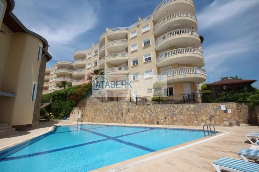 Apartament 2+1 z meblami i dostępem do ogrodu w okolicy Avsallar  2 