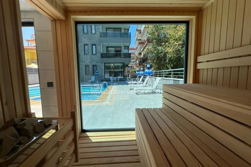 Apartament 1+1 w centrum Alanyi, plaża Keykubat - płynna nieruchomość pod klucz  26 