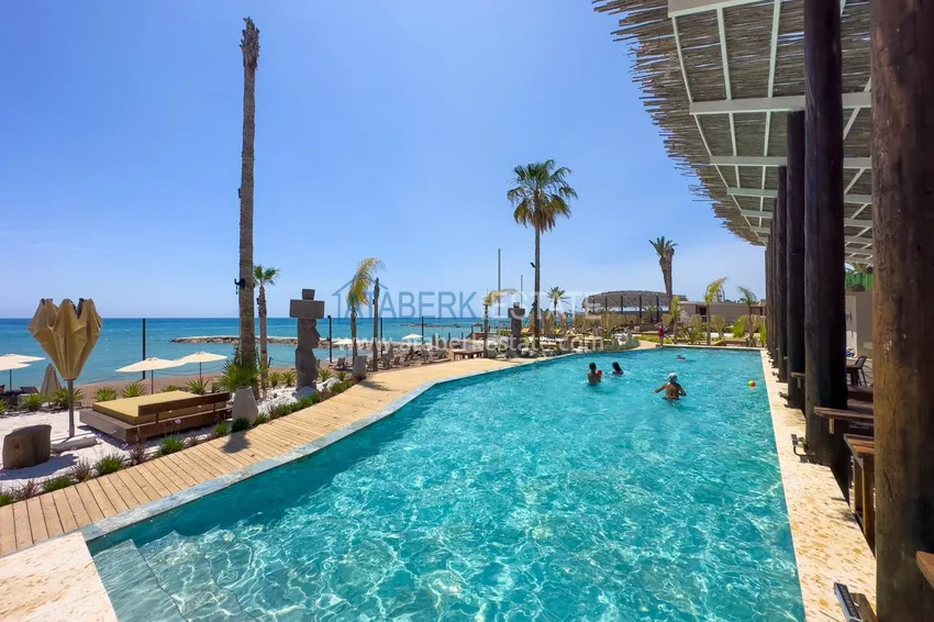Mieszkanie do wynajęcia w Alanya, dzielnica Turkler — dwie sypialnie umeblowane w luksusowym kompleksie wypoczynkowym I4 51 