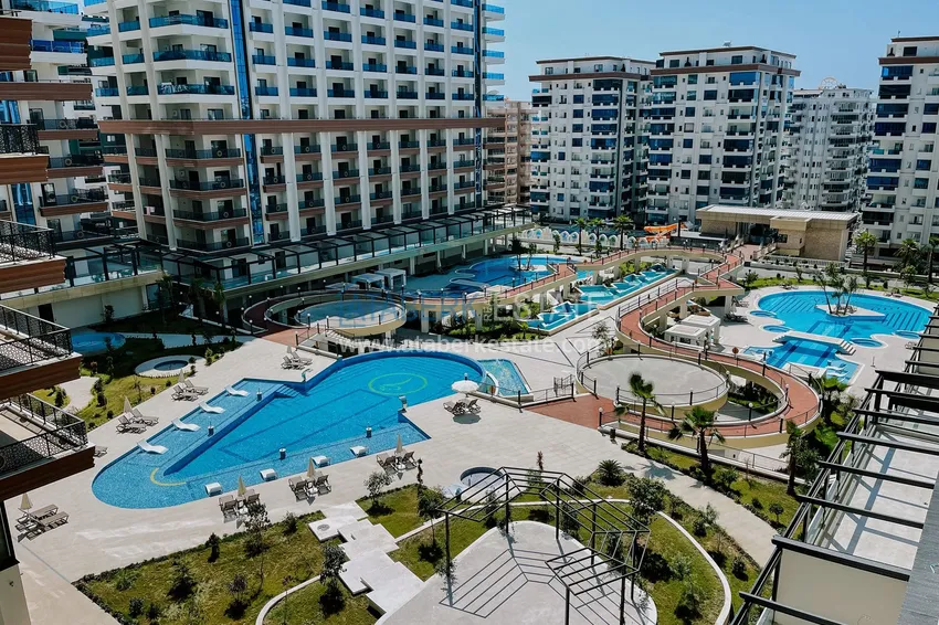 3+1 ultra-luksusowy apartament w centrum Mahmutlar - umeblowane, raty do 3 miesięcy 2 