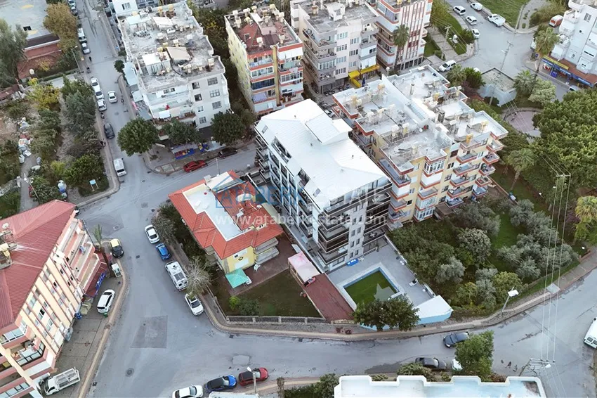 Apartament 1+1 w centrum Alanyi, plaża Keykubat - płynna nieruchomość pod klucz  5 