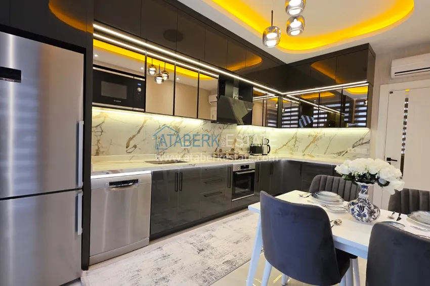 Kupuj  3+1 ultra-luksusowy apartament w centrum Mahmutlar - umeblowane, raty do 3 miesięcy 5 