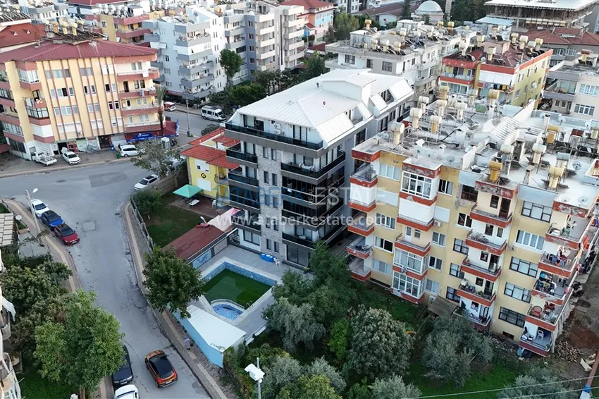 Apartament 1+1 w centrum Alanyi, plaża Keykubat - płynna nieruchomość pod klucz  6 