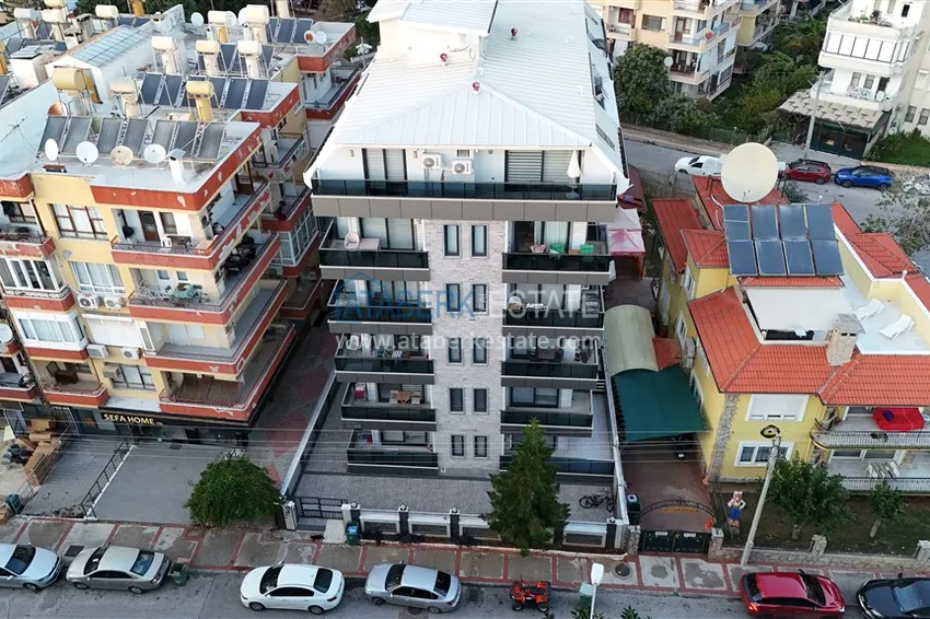Apartament 1+1 w centrum Alanyi, plaża Keykubat - płynna nieruchomość pod klucz  7 