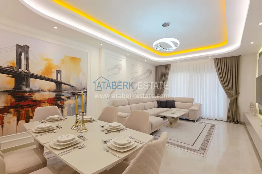 Kupuj  3+1 ultra-luksusowy apartament w centrum Mahmutlar - umeblowane, raty do 3 miesięcy 8 