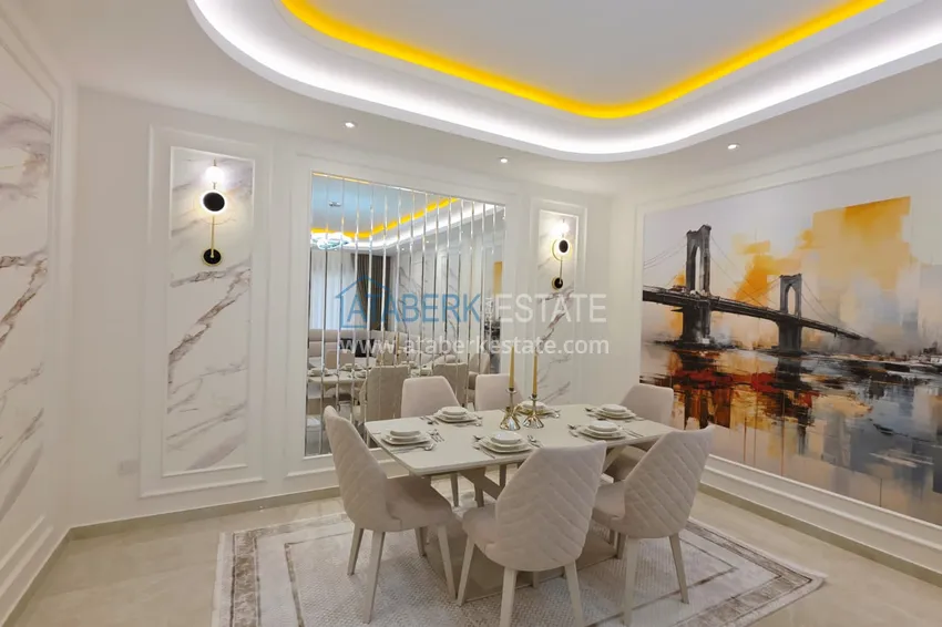 Kupuj  3+1 ultra-luksusowy apartament w centrum Mahmutlar - umeblowane, raty do 3 miesięcy 9 