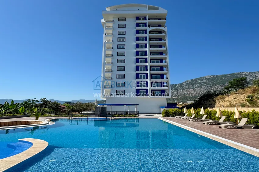 Nieruchomości inwestycyjne w Alanyi! Rozpoczęcie sprzedaży! Nowy projekt w dzielnicy Mahmutlar 10 