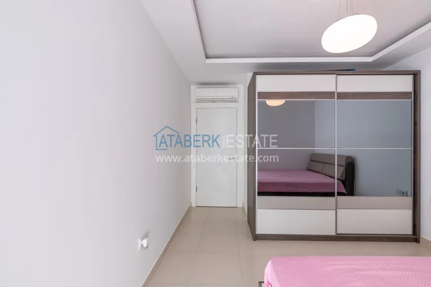 Kupuj  Квартира 1+1 на первой линии в Алании район Кестель – с мебелью и панорамный вид на море 11 