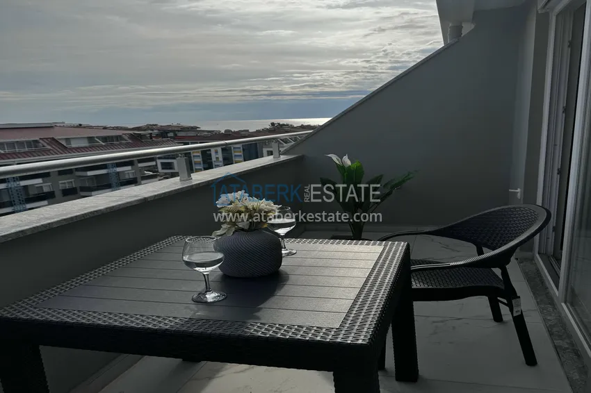 Kupuj  Dwupoziomowy penthouse do nieumeblowanego długoterminowego wynajmu w Alanya, dzielnica Kestel B22 22 