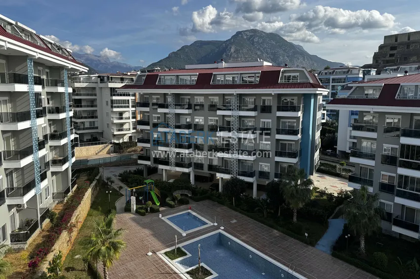 Kupuj  Dwupoziomowy penthouse do nieumeblowanego długoterminowego wynajmu w Alanya, dzielnica Kestel B22 23 