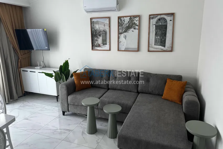 Kupuj  Dwupoziomowy penthouse do nieumeblowanego długoterminowego wynajmu w Alanya, dzielnica Kestel B22 4 