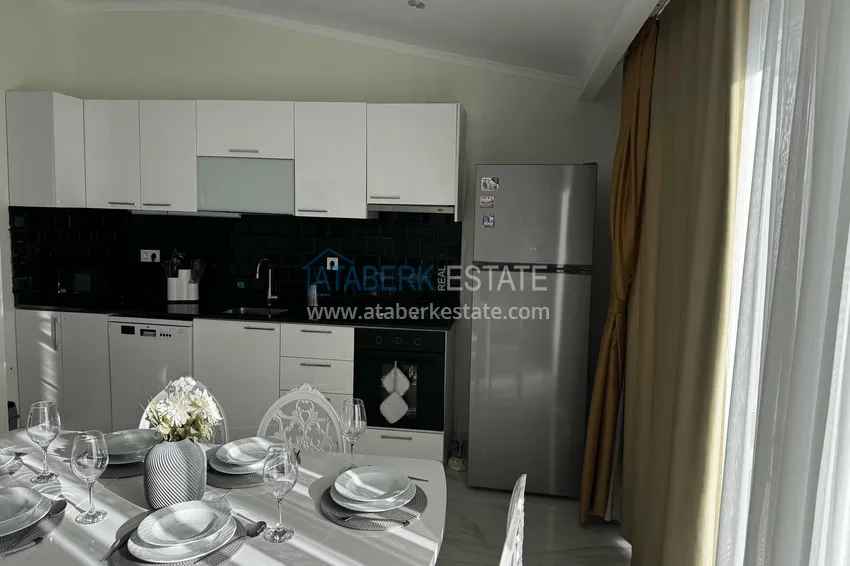 Kupuj  Dwupoziomowy penthouse do nieumeblowanego długoterminowego wynajmu w Alanya, dzielnica Kestel B22 6 