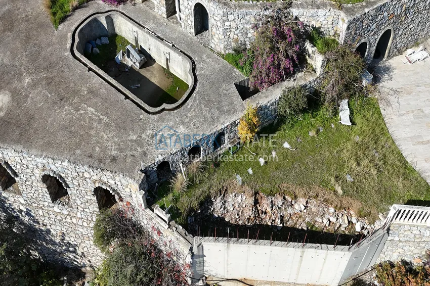 Działka budowlana w Alanya, dzielnica Tepe z panoramicznym widokiem 7 