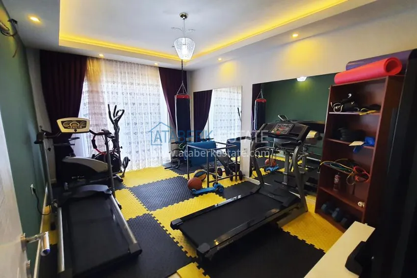Kupuj  Dwupoziomowy penthouse 5+2 w okolicy Oba — umeblowany, odpowiedni dla obywatelstwa 11 