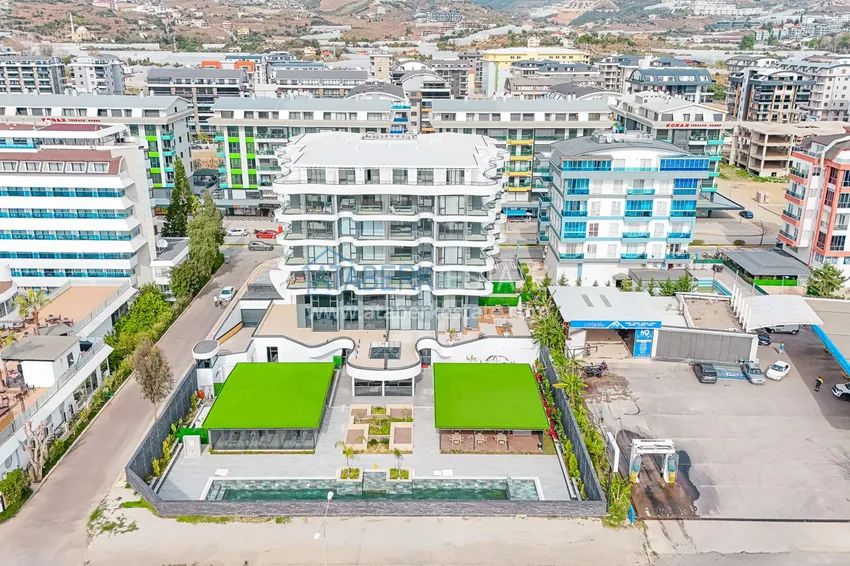 Luksusowa nieruchomość w Kargicak — Alanya nad brzegiem morza  1 