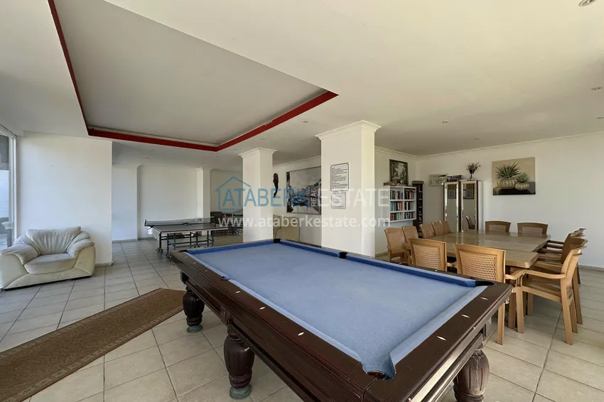 Jednopokojowy apartament z meblami w dzielnicy Cikcilli, Alanya 13 