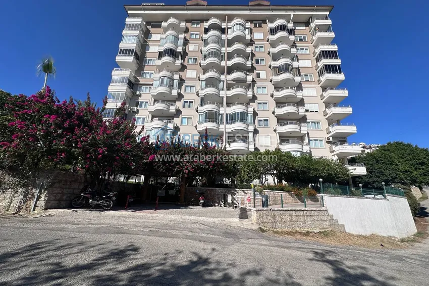 Jednopokojowy apartament z meblami w dzielnicy Cikcilli, Alanya 15 