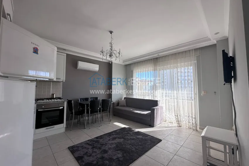 Kupuj  Jednopokojowy apartament z meblami w dzielnicy Cikcilli, Alanya 3 