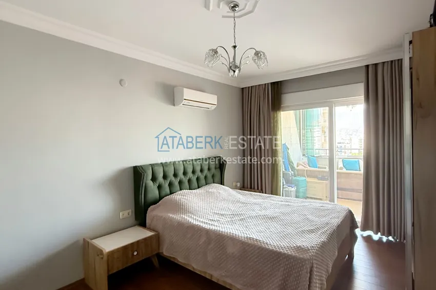 Kupuj  Apartament 2+1 w Tosmur - umeblowany, z widokiem na morze i góry, odpowiedni na zezwolenie na pobyt 11 