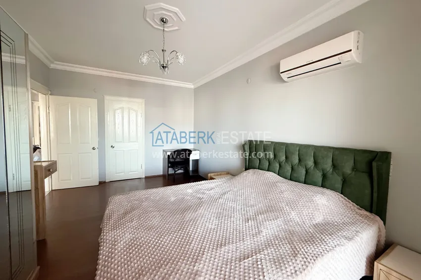 Kupuj  Apartament 2+1 w Tosmur - umeblowany, z widokiem na morze i góry, odpowiedni na zezwolenie na pobyt 12 