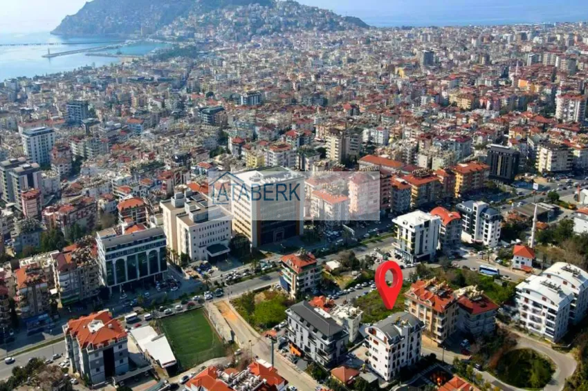 Długoterminowy wynajem mieszkania 2+1 w nowoczesnym kompleksie, centrum Alanya nr 14 1 