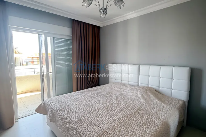 Kupuj  Apartament 2+1 w Tosmur - umeblowany, z widokiem na morze i góry, odpowiedni na zezwolenie na pobyt 13 