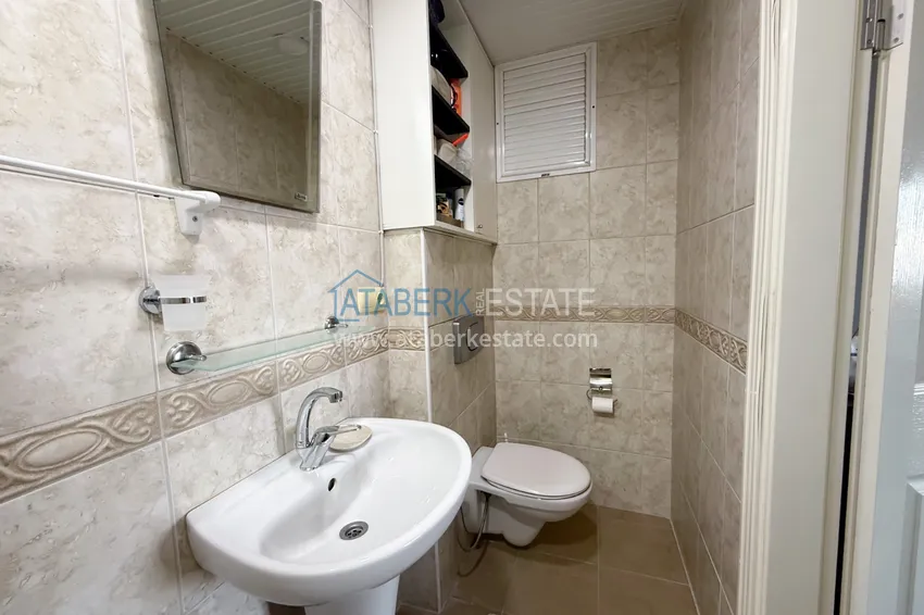 Kupuj  Apartament 2+1 w Tosmur - umeblowany, z widokiem na morze i góry, odpowiedni na zezwolenie na pobyt 16 