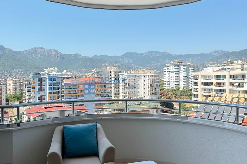 Kupuj  Apartament 2+1 w Tosmur - umeblowany, z widokiem na morze i góry, odpowiedni na zezwolenie na pobyt 21 