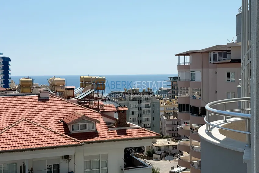 Kupuj  Apartament 2+1 w Tosmur - umeblowany, z widokiem na morze i góry, odpowiedni na zezwolenie na pobyt 25 