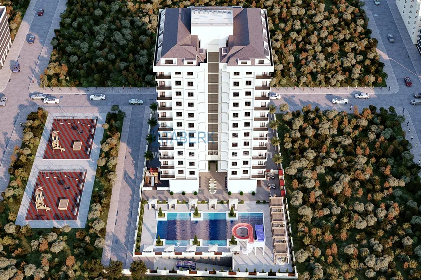 Apartamenty od dewelopera w Mahmutlar - nieruchomość inwestycyjna odpowiednia dla obywatelstwa 3 
