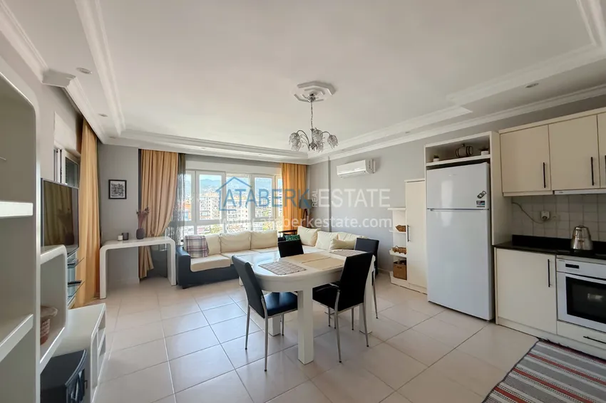 Kupuj  Apartament 2+1 w Tosmur - umeblowany, z widokiem na morze i góry, odpowiedni na zezwolenie na pobyt 3 