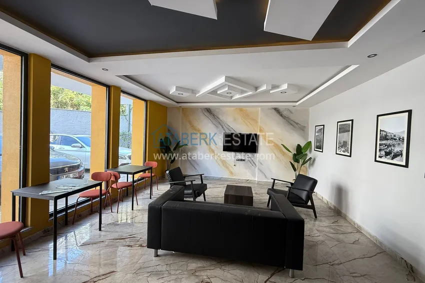 Długoterminowy wynajem mieszkania 2+1 w nowoczesnym kompleksie, centrum Alanya nr 14 8 