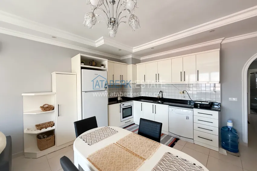 Kupuj  Apartament 2+1 w Tosmur - umeblowany, z widokiem na morze i góry, odpowiedni na zezwolenie na pobyt 9 