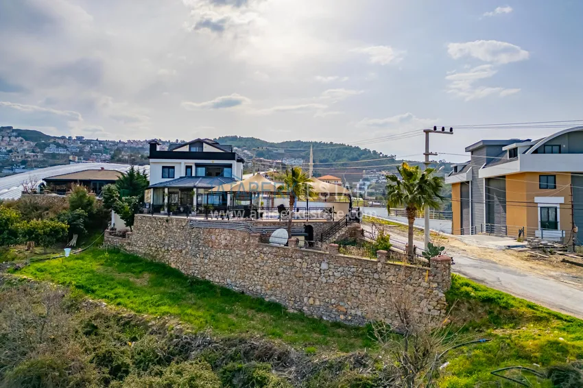 Prywatna luksusowa willa 5+2 dla obywatelstwa w Kargicak, Alanya - z wysokim poziomem wyposażenia 1 