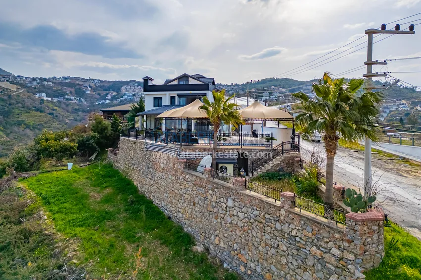 Prywatna luksusowa willa 5+2 dla obywatelstwa w Kargicak, Alanya - z wysokim poziomem wyposażenia 2 