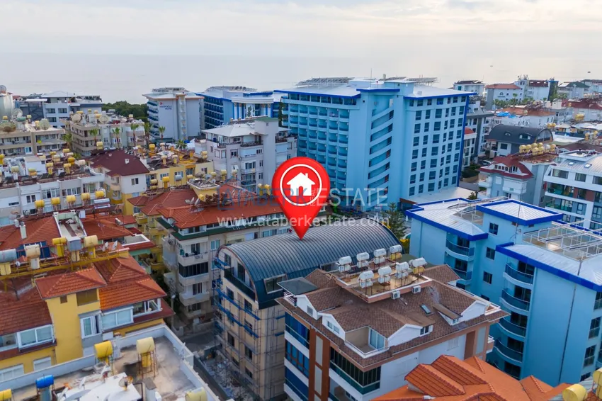 Apartamenty obywatelskie od dewelopera w centrum Alanyi - 250 m od plaży Kleopatra 2 