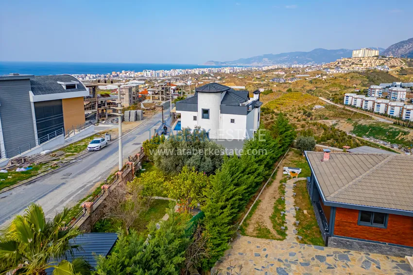 Prywatna luksusowa willa 5+2 dla obywatelstwa w Kargicak, Alanya - z wysokim poziomem wyposażenia 5 