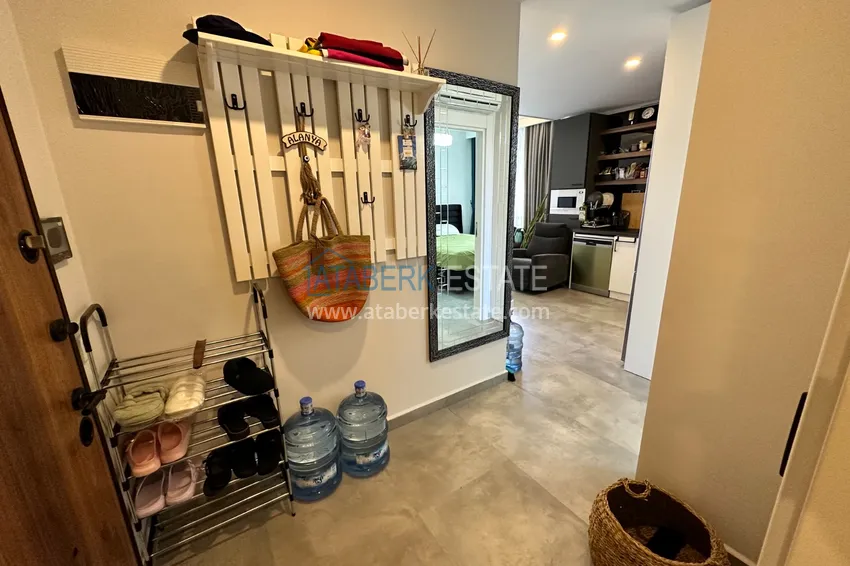 Kupuj  Apartament 1+1 z widokiem na morze w centrum Alanyi - Plaża Kleopatra 1 