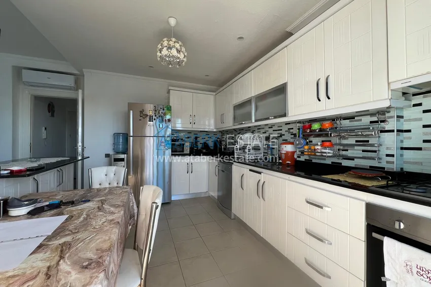 Kupuj Liniowy apartament 3+1 z widokiem na morze w Tosmur, Alanya - nadaje się do obywatelstwa i zezwolenia na pobyt 10