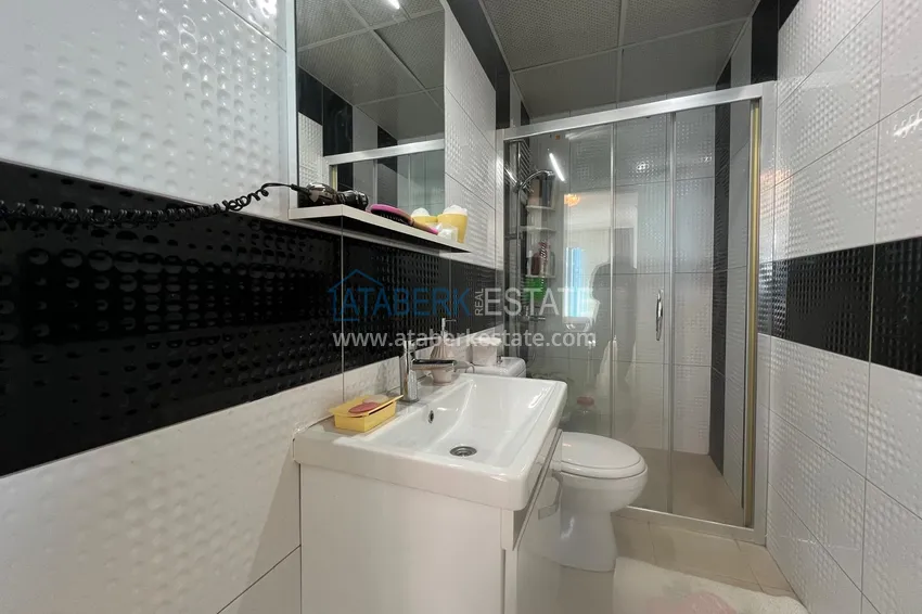 Kupuj Liniowy apartament 3+1 z widokiem na morze w Tosmur, Alanya - nadaje się do obywatelstwa i zezwolenia na pobyt 16