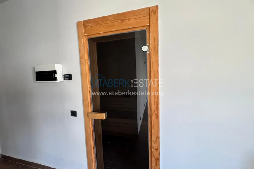 Ogród duplex 2+1 z meblami w Oba - w specjalnej cenie 18 