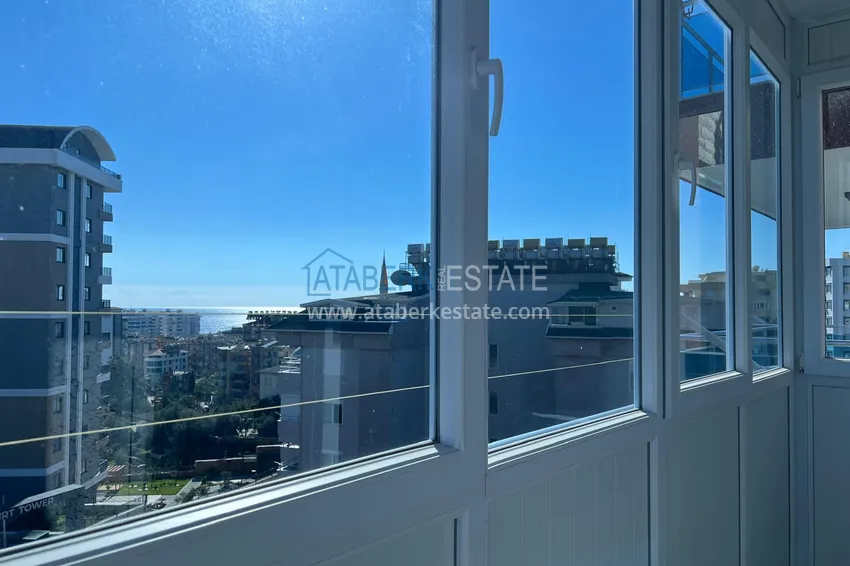 Kupuj Liniowy apartament 3+1 z widokiem na morze w Tosmur, Alanya - nadaje się do obywatelstwa i zezwolenia na pobyt 24