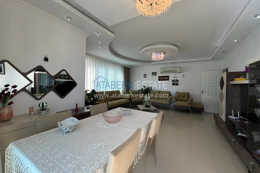 Kupuj Liniowy apartament 3+1 z widokiem na morze w Tosmur, Alanya - nadaje się do obywatelstwa i zezwolenia na pobyt 4