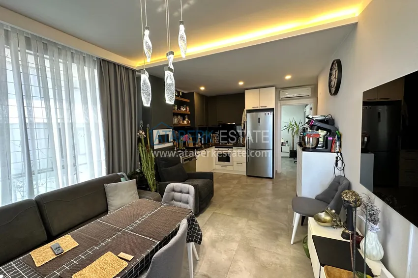 Kupuj  Apartament 1+1 z widokiem na morze w centrum Alanyi - Plaża Kleopatra 5 