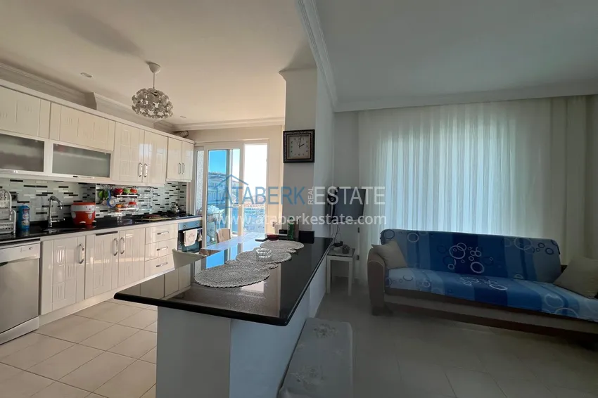 Kupuj Liniowy apartament 3+1 z widokiem na morze w Tosmur, Alanya - nadaje się do obywatelstwa i zezwolenia na pobyt 8