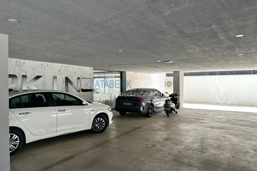 Apartament 1+1 z widokiem na morze w centrum Alanyi - Plaża Kleopatra 9 