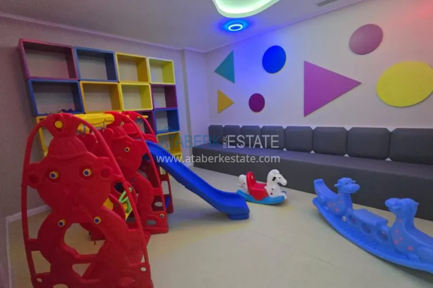 Apartament 1+1 z pięknym wykończeniem w nowoczesnym kompleksie - dzielnica Mahmutlar, Alanya 11 